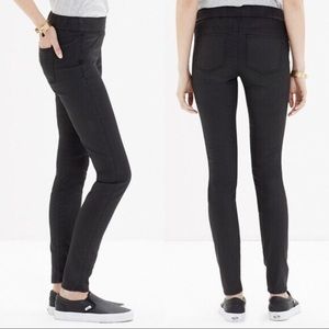 Madewell Skinny Skinny Pull On Style Stretch Pants Black Size 26